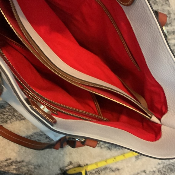 Dooney & Bourke leather pebble grain Tammy Tote - Picture 11 of 16